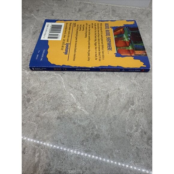 Goosebumps #3 Monster Blood 1992 by R.L Stine. Paperback. Like New - Picture 7 of 9